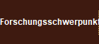 Forschungsschwerpunkte